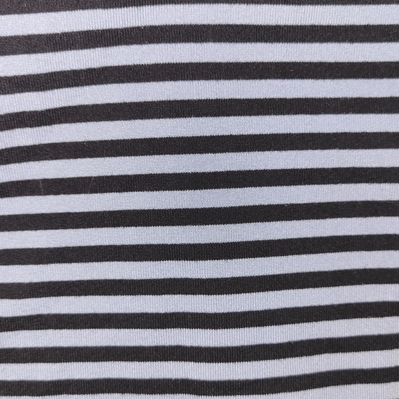 Lululemon Striped Power Y Tank Top Spaghetti Strap Blueish-Purpleish/Black Sz 6 - Picture 12 of 15